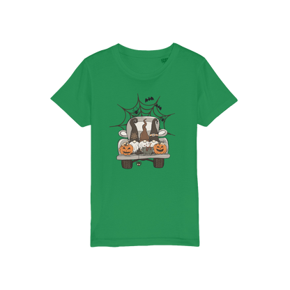 LETS GET SPOOKY Organic Jersey Kids T-Shirt - DirectlyPersonalised