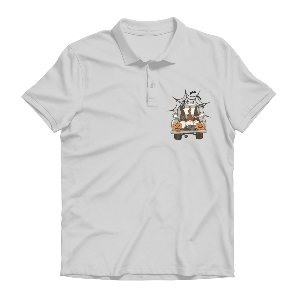 LETS GET SPOOKY Premium Adult Polo Shirt - DirectlyPersonalised