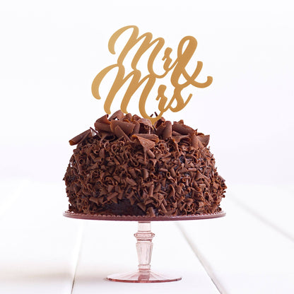 Mr & Mrs Cake Topper - Wedding Cake Topper - DirectlyPersonalised