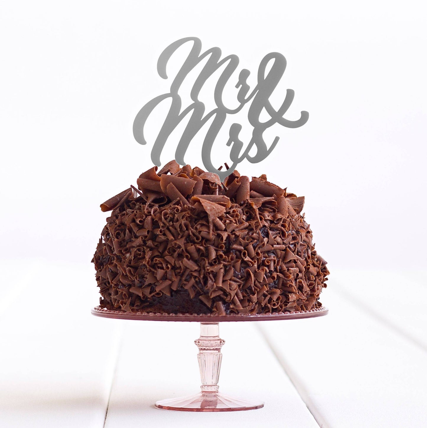 Mr & Mrs Cake Topper - Wedding Cake Topper - DirectlyPersonalised