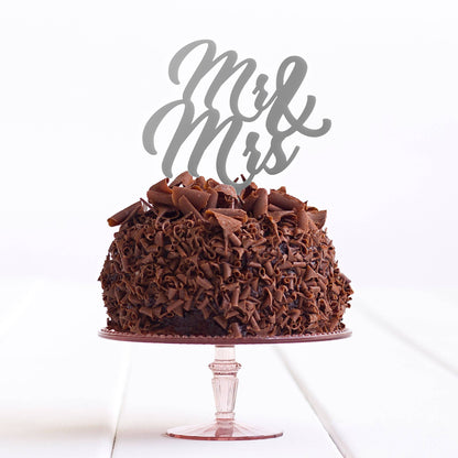 Mr & Mrs Cake Topper - Wedding Cake Topper - DirectlyPersonalised