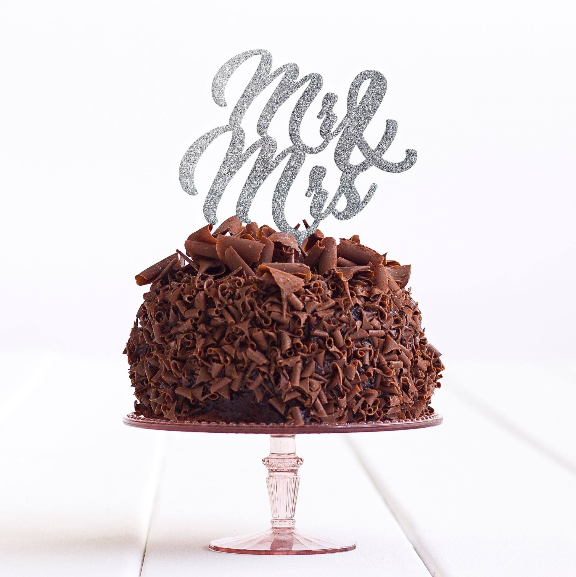 Mr & Mrs Cake Topper - Wedding Cake Topper - DirectlyPersonalised