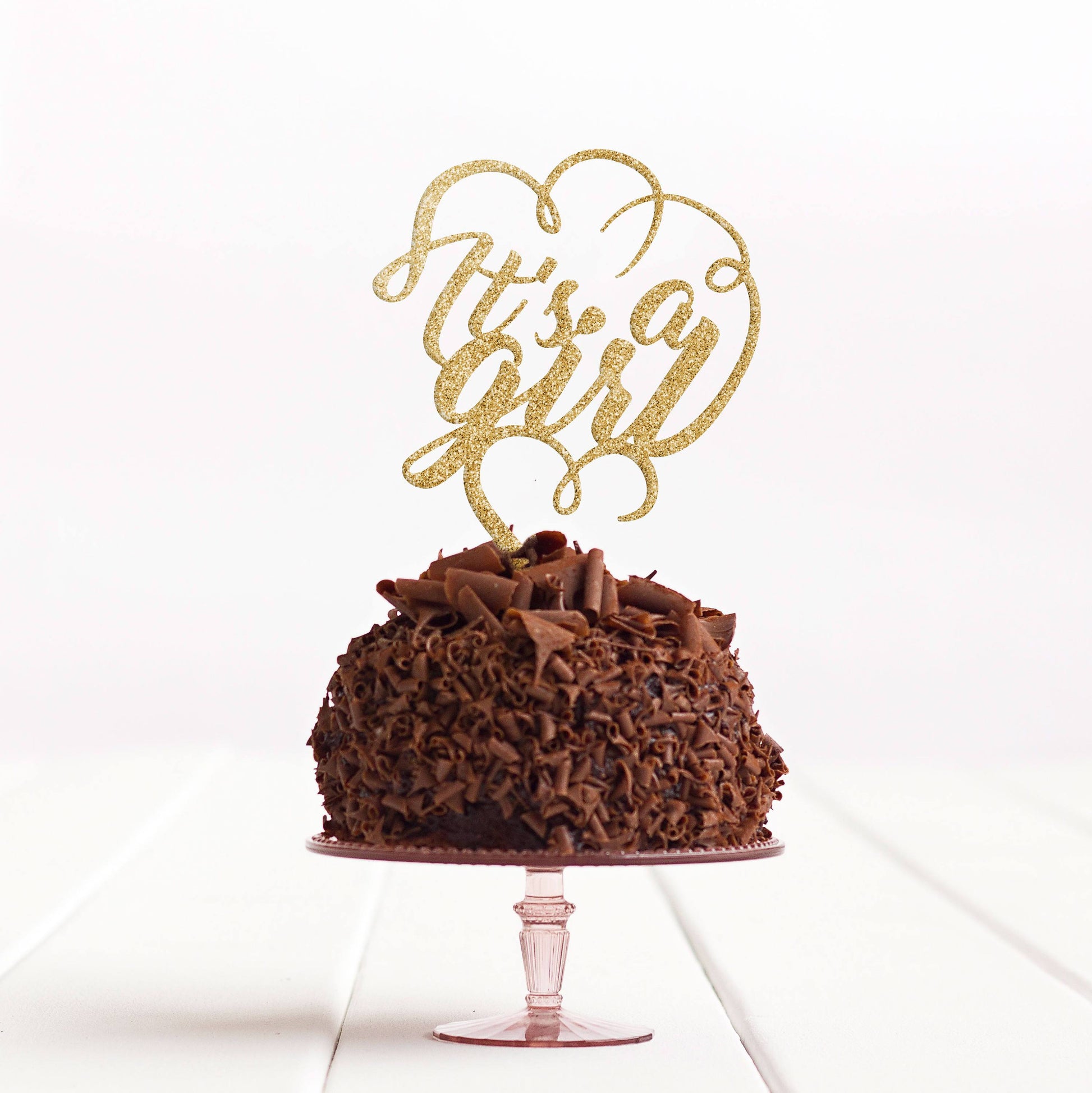 It's a Girl Cake Topper Party Baby Shower - Its A Girl Cake Topper - Its a Girl Cake Topper Decoration - Quick Worldwide Dispatch - DirectlyPersonalised