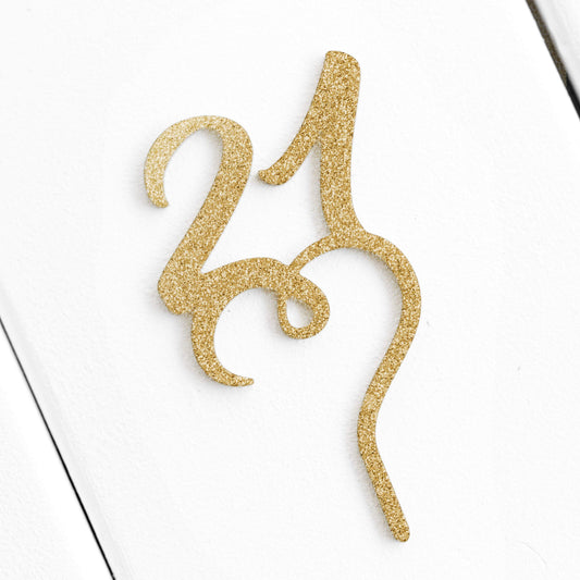 21 Cake Topper - 21st Cake Topper - 21 Cake Decoration - 21 Birthday Party Cake Topper - Quick World Wide Dispatch - DirectlyPersonalised