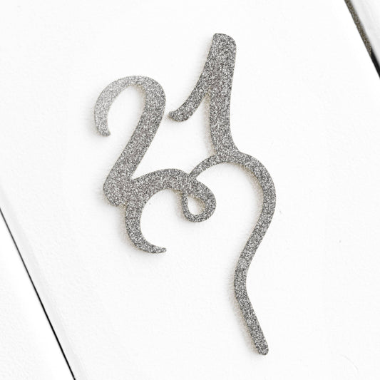 21 Cake Topper - 21st Cake Topper - 21 Cake Decoration - 21 Birthday Party Cake Topper - Quick World Wide Dispatch - DirectlyPersonalised