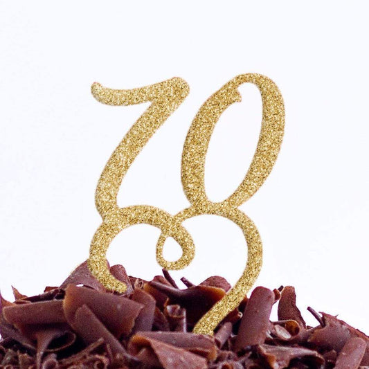 70 Birthday Party Cake Topper - 70 Cake Topper - Seventy Cake Topper - Seventieth Cake Topper - 70th Cake Topper - Quick Dispatch - DirectlyPersonalised