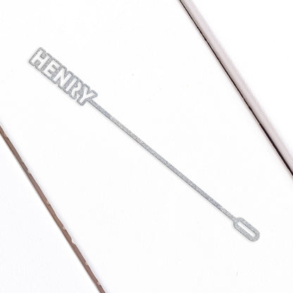 Personalised Drinks Stirrer - Drinks Swizzle - Personalised Drink Stick - Personalized Drink Cocktail Party .o. Made in UK - DirectlyPersonalised