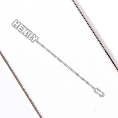 Personalised Drinks Stirrer - Drinks Swizzle - Personalised Drink Stick - Personalized Drink Cocktail Party .o. Made in UK - DirectlyPersonalised