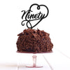 Ninety 90 Ninetieth Cake Topper Birthday Party Decoration Food Safe Regular – Quick Worldwide Dispatch - DirectlyPersonalised