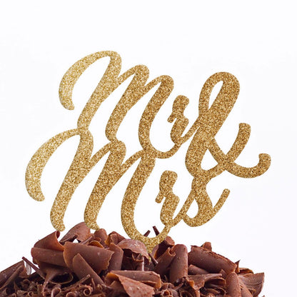 Mr & Mrs Cake Topper - Wedding Cake Topper - DirectlyPersonalised