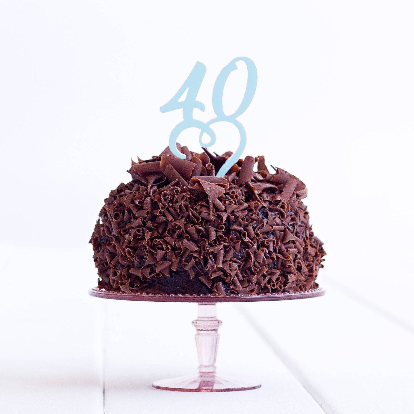 40 Birthday Party Cake Topper - Forty Cake Topper - 40th Cake Topper - 40 Cake Decoration - Quick World Wide Dispatch - DirectlyPersonalised