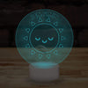 Personalised Sun Name Lamp Custom 3D Effect Nightlight 7 Colour LED USB Table Bedroom Desk Lamp - DirectlyPersonalised