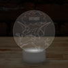 Personalised Dinosaur Lamp Custom 3D Effect Sleep Nightlight 7 Colour LED USB Table Bedroom Desk Lamp .c. - DirectlyPersonalised