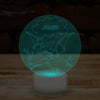Personalised Dinosaur Lamp Custom 3D Effect Sleep Nightlight 7 Colour LED USB Table Bedroom Desk Lamp .c. - DirectlyPersonalised
