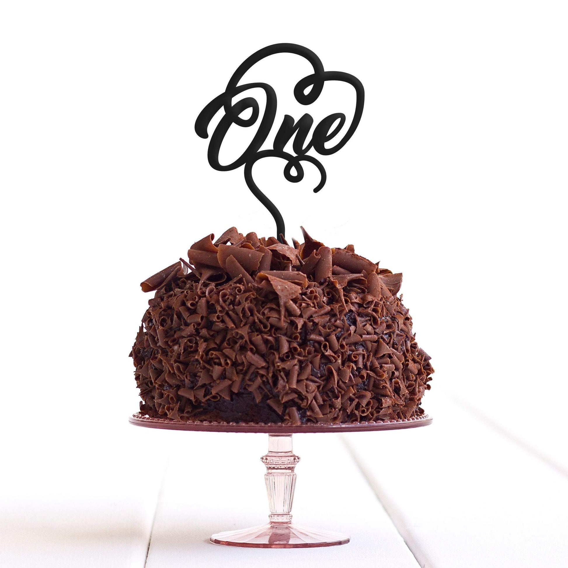 One 1 Cake Topper First 1st Birthday Party Anniversary Decoration - DirectlyPersonalised