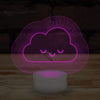Personalised Cloud Name Lamp Custom 3D Effect Sleep Nightlight 7 Colour LED USB Table Bedroom Desk Lamp - DirectlyPersonalised
