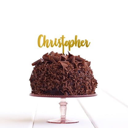 Personalised Cake Topper Birthday Party Decoration Medium Size .H. Personalized Cake Topper - Custom Cake Topper - Quick Despatch - DirectlyPersonalised
